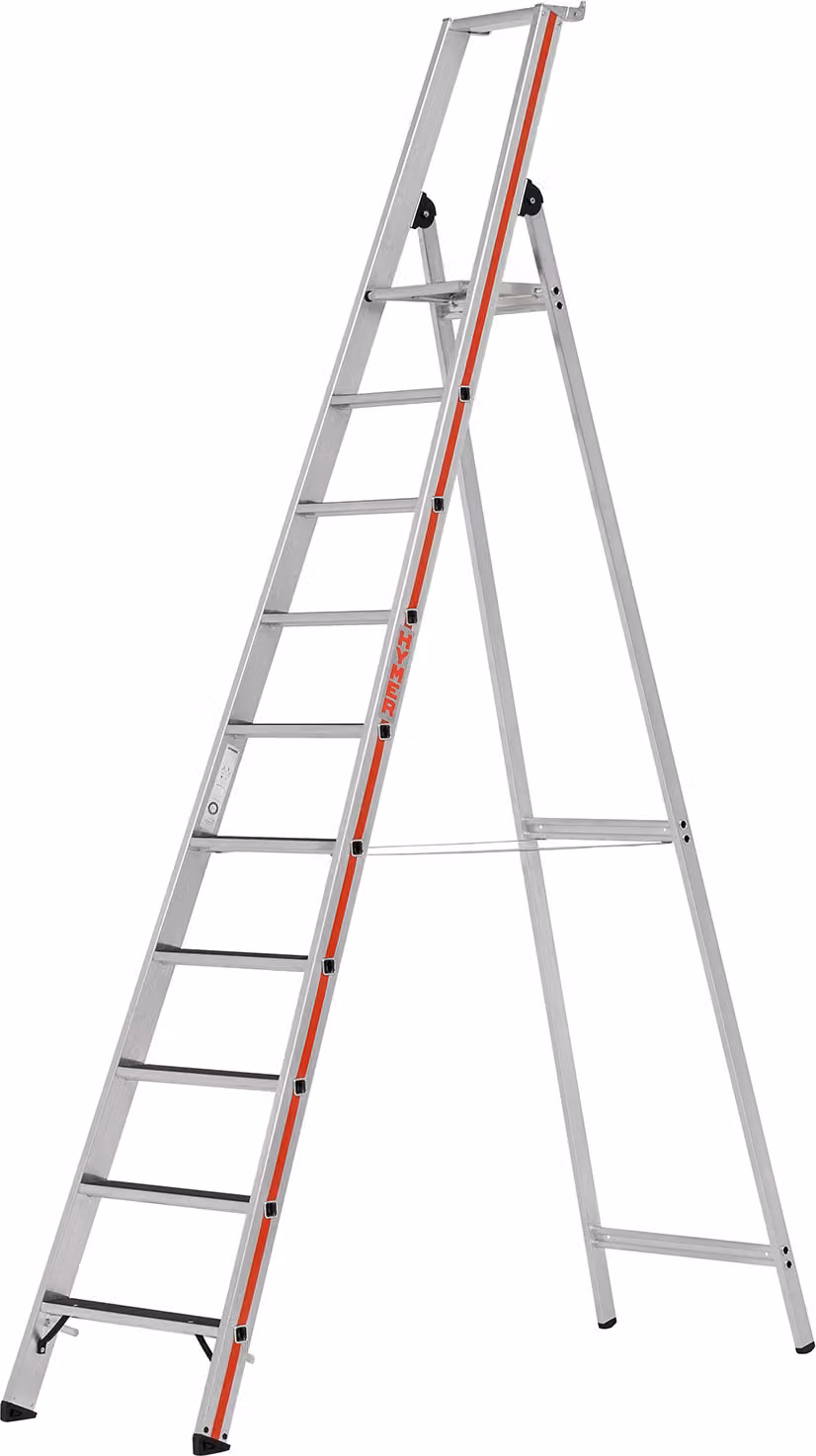 Scala a pioli Hymer R13 con piattaforma, 10 gradini