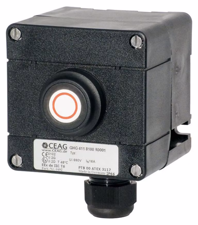 Pulsante - Dispositivo di controllo IP66 Combinazione GHG4118100R0001