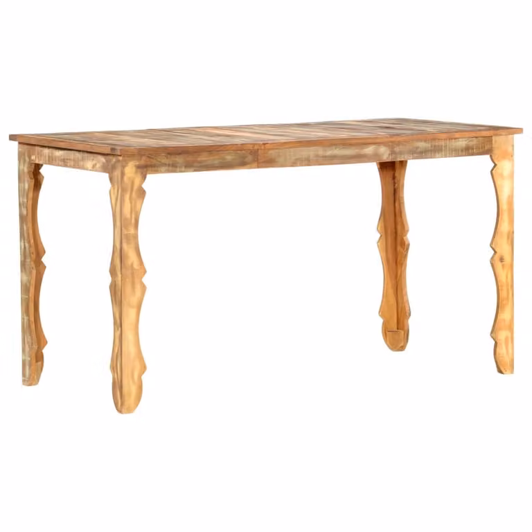 Tavolo da pranzo 140×70×76 cm Legno massiccio riciclato