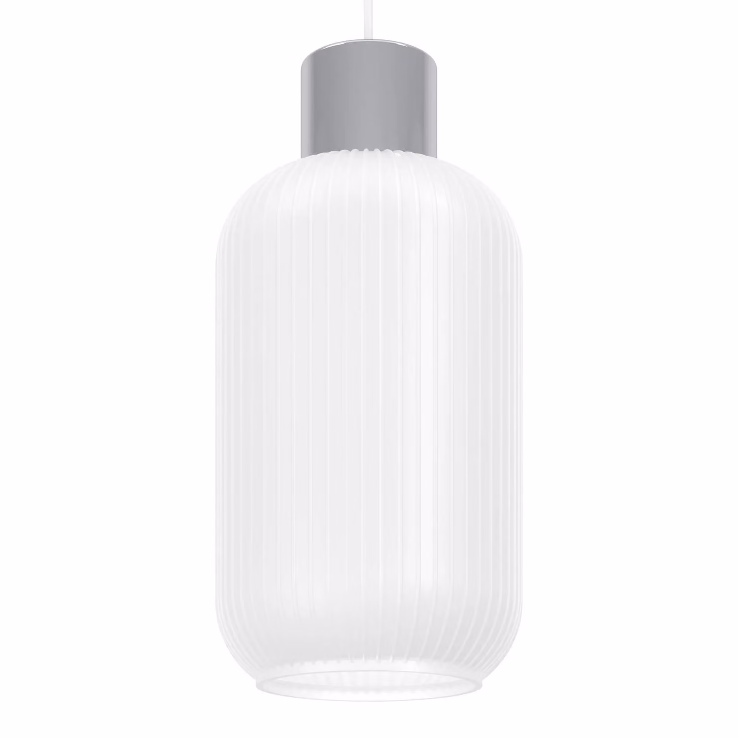 EGLO Lampada a sospensione Dasmina, dimmerabile, Bianco / Opale, Soggiorno / Sala da pranzo, Vetro, Giovanile, Lampada a sospensione