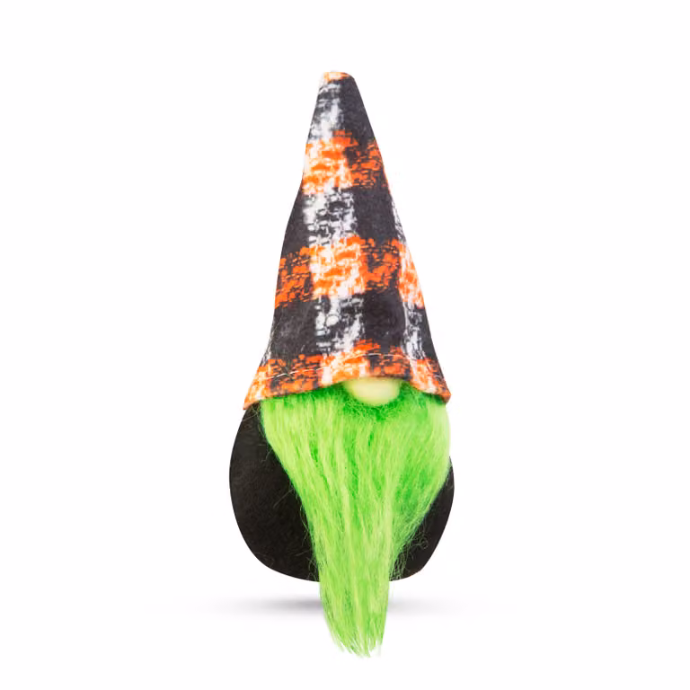 Gnomo di Halloween - 16 cm - verde