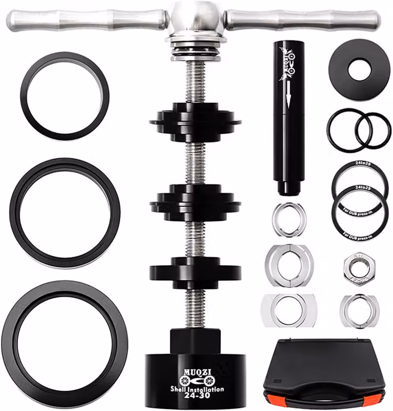 Attrezzo per pressare le guarniture delle biciclette, set di attrezzi per l'installazione del movimento centrale, compatibile con BB86, BB30, BB91, BB92, PF30, per l'installazione