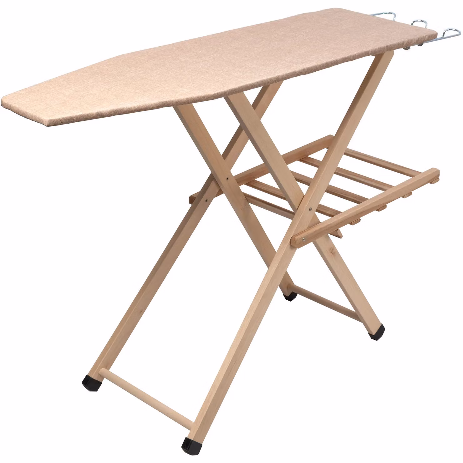 Asse da stiro con copriasse stretch beige Vestiamo Casa H: 87 cm, L: 115 cm, P: 35 cm