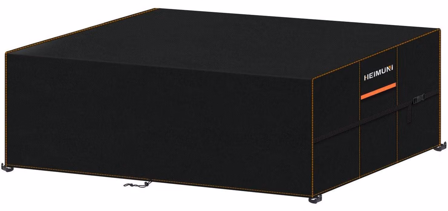 Copertura impermeabile per mobili da giardino, dimensioni 260x100x80 cm, realizzata in tessuto Oxford 420D