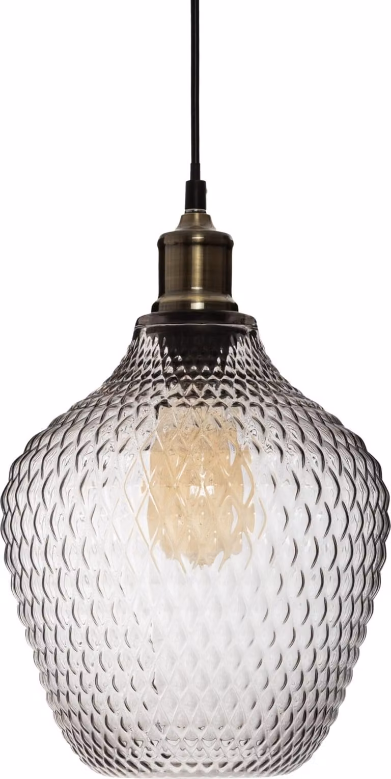 Lampada da soffitto in vetro OMAHA, 25 cm