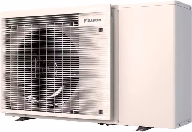 Pompa di calore Aria Acqua Daikin Altherma 3m EBLA06E3V3 da 6 kW, monoblocco reversibile con Wi-Fi e controllo tramite app, colore bianco