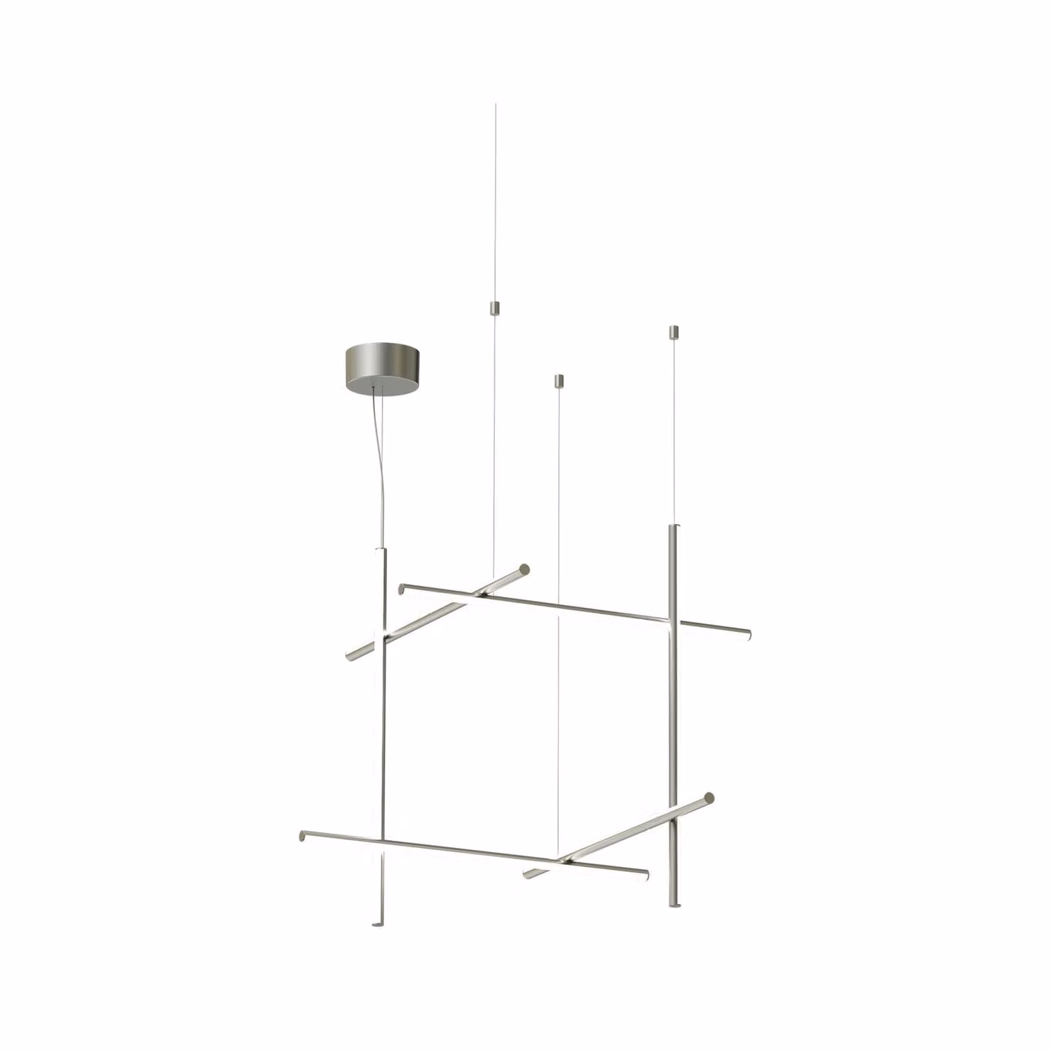 Flos - Coordinates Suspension 3 - Lampada a sospensione - Argento