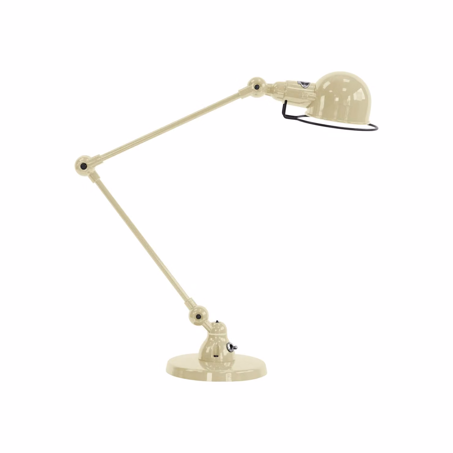 Jieldé Lampada da scrivania Signal SI333, Crema / Ambra, Soggiorno / Sala da pranzo, Alluminio, Industriale, Lampada da tavolo