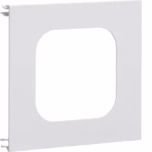Hager BRA1201R189016, Piastra di montaggio, Bianca, Alluminio, 120 mm