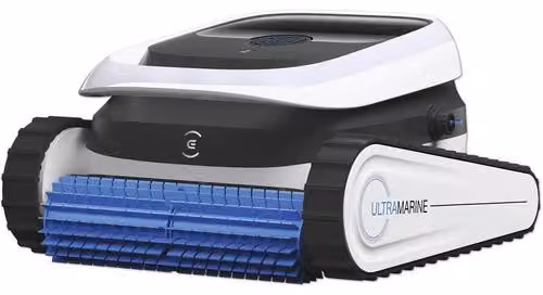 Robot per piscina Ecovacs Ultramarine P1 per piscine fino a 180 m², pulizia senza fili di fondo, pareti e linea di galleggiamento, 18,00