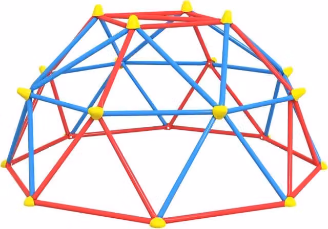 Struttura da arrampicata per bambini XYLO in metallo multicolore, Altezza: 183 cm