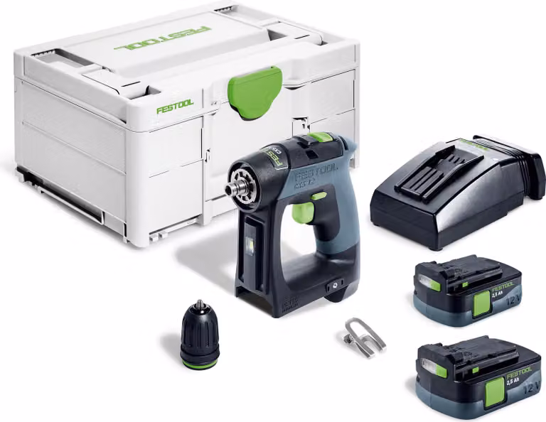 Trapano avvitatore a batteria Festool CXS 12 2,5-Plus | 576864