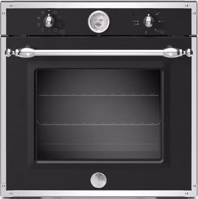 Forno elettrico da incasso Bertazzoni F609HEREKNE da 76 litri, Classe A, nero opaco