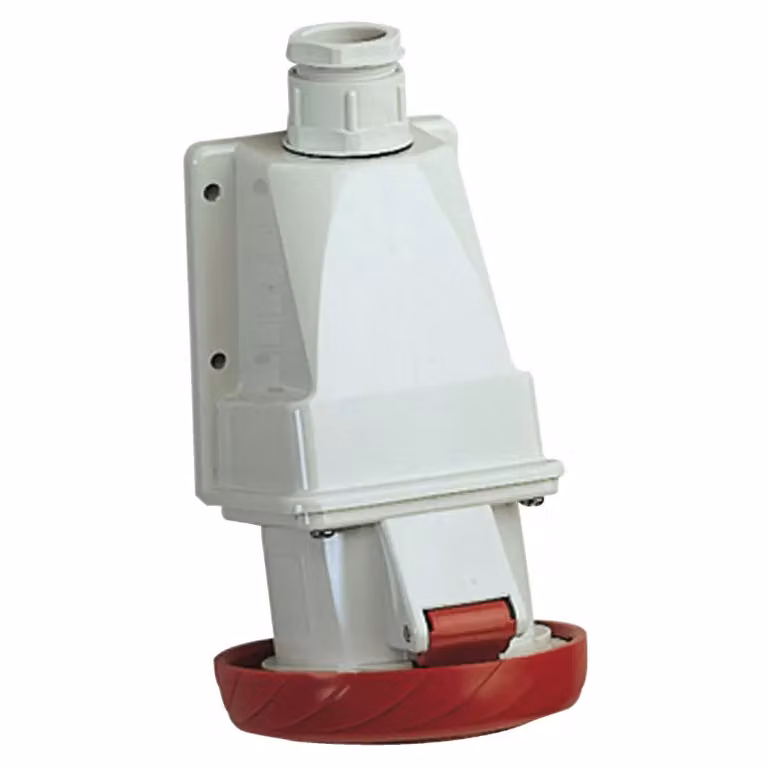 Schneider Electric CEE Presa a muro con morsetti a vite, 32 A, 3p+N+E, 380-415 V CA PKF32W735