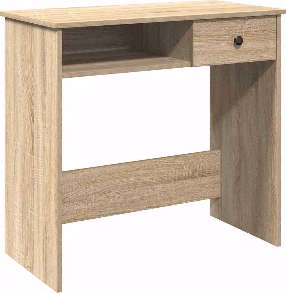 Scrivania Rovere Sonoma 80x40x75 cm in Legno Multistrato