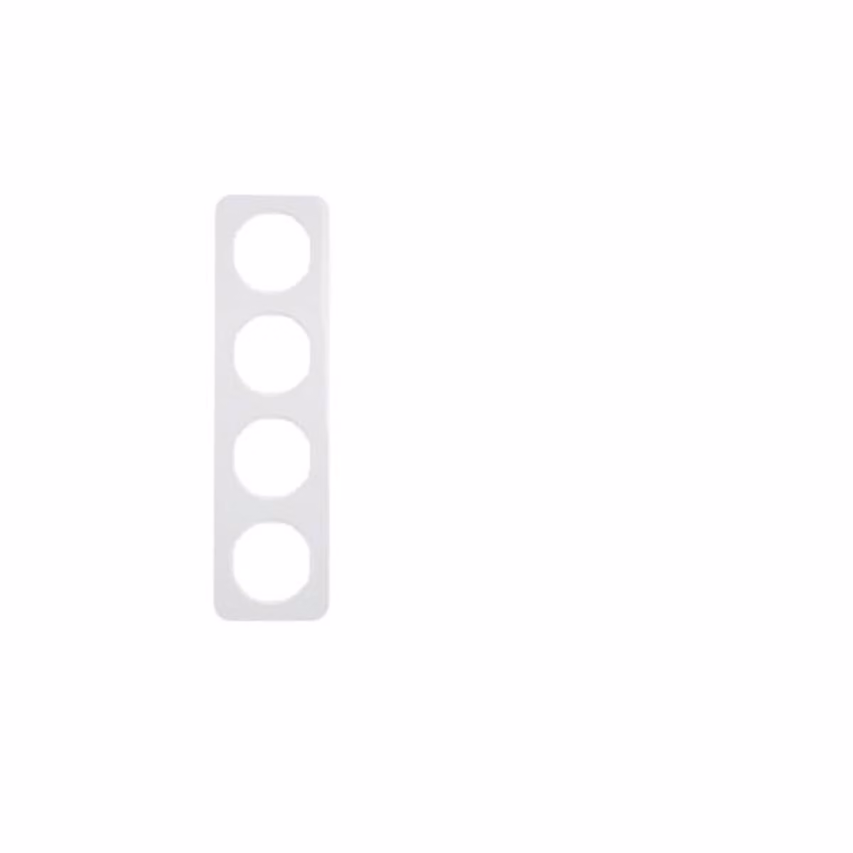 Berker frame pows/gl 4-gang 10142189