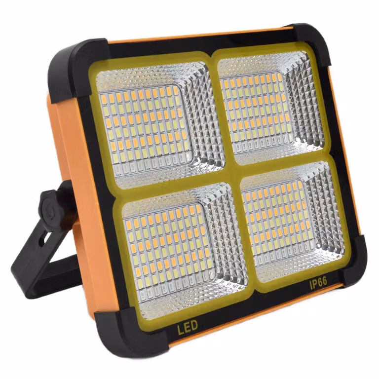 Luce da lavoro solare, lampada da lavoro portatile a LED, luce da lavoro solare a 4 modalità, lampada da lavoro a LED per esterni, luci LED ricaricabili solari, strumenti di illuminazione