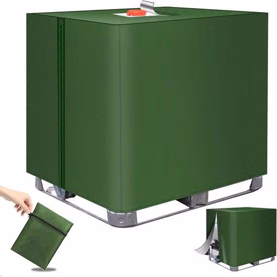 Telino verde per serbatoio IBC da 1000 litri