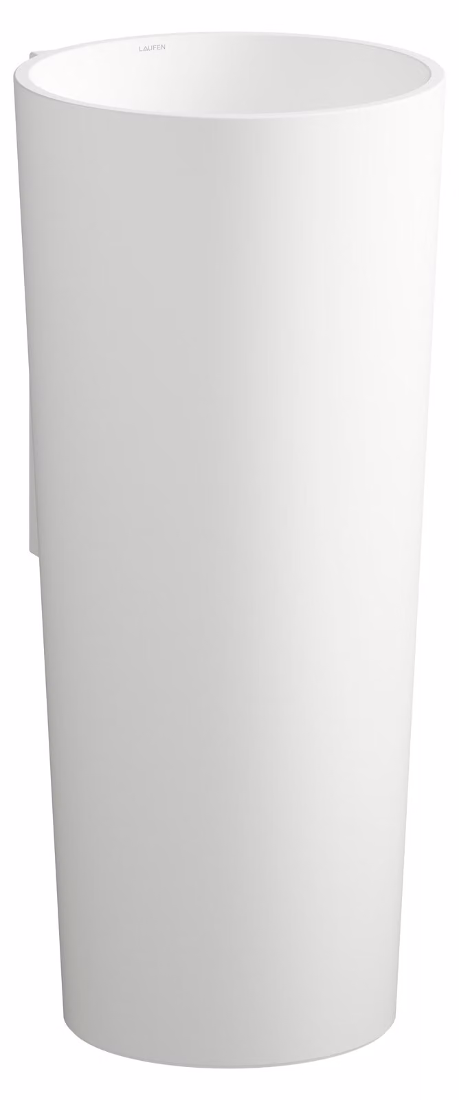 LAUFEN SCOPIO lavabos, au sol, avec fixation murale, rond, 1 trou pour robinet, sans trop-plein, 400x500x900mm, H511CO47571111, H511CO47571111