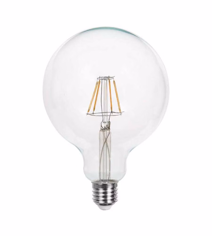 Lampadina LED E27 10W G125 Filamento 6500K