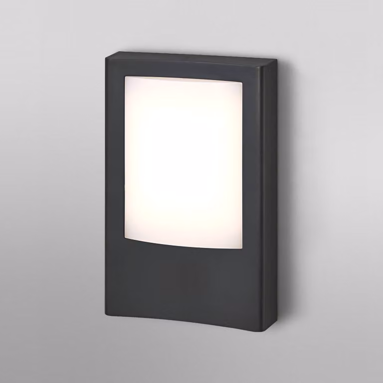 OSRAM Applique da esterni a LED ENDURA STYLE ENTRANCE, Alluminio / Grigio / Zincato, Alluminio, Moderno, Applique LED da esterni