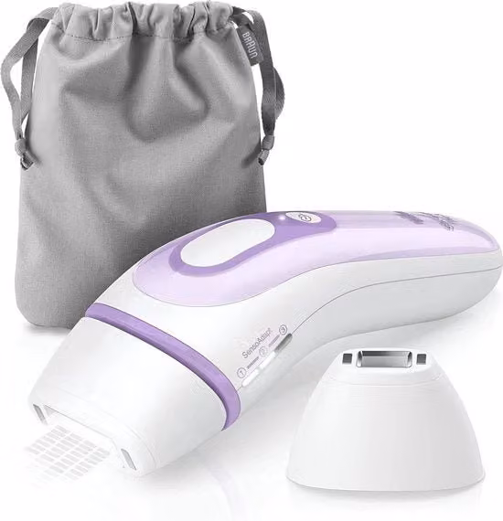Apparecchio per la depilazione Braun per uomo e donna, Bianco