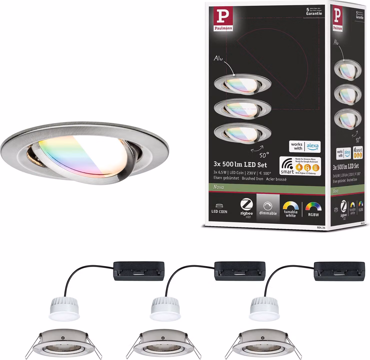 Paulmann Luce da incasso LED Nova
