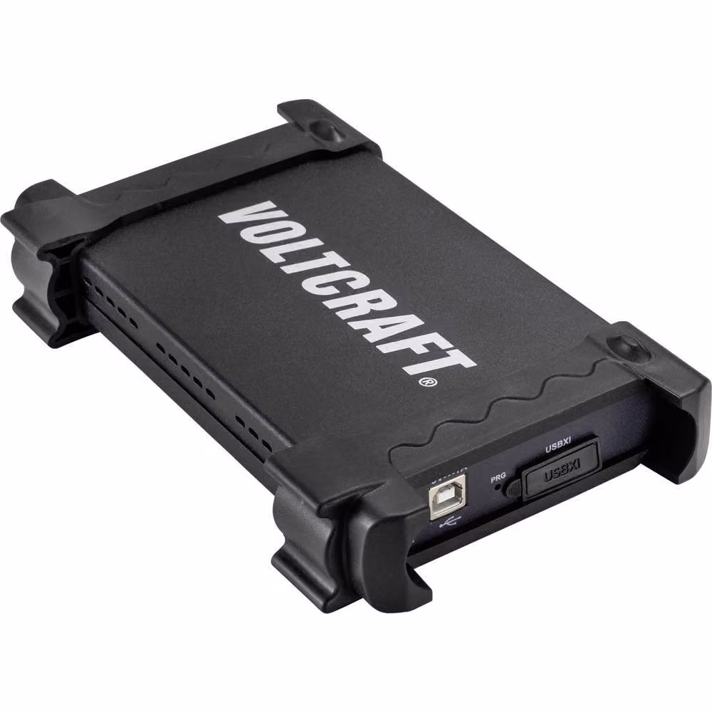 VOLTCRAFT DSO-3104 Oscilloscopio USB 100 MHz 4 canali 250 MSa/s 16 kpts 8 bit memoria digitale (DSO), analizzatore di spettro (D