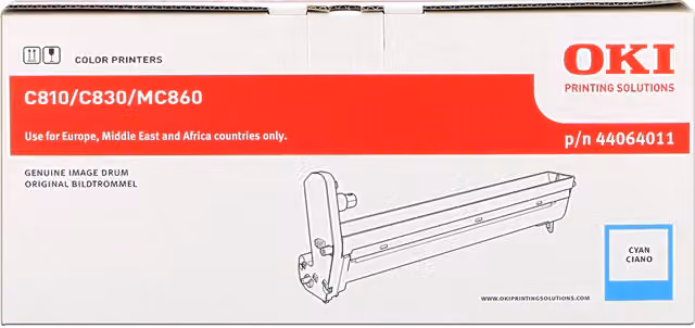 ORIGINAL OKI Tamburo ciano 44064011 C810/830 ~20000 Seiten