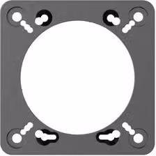 Adattatore Moza Racing per montaggio leve multifunzione grigio