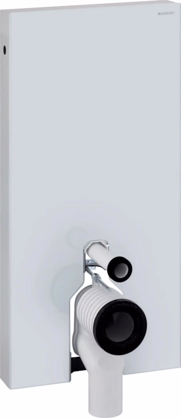 Geberit Monolith WC101 WC a pavimento vetro bianco, 1 pz.