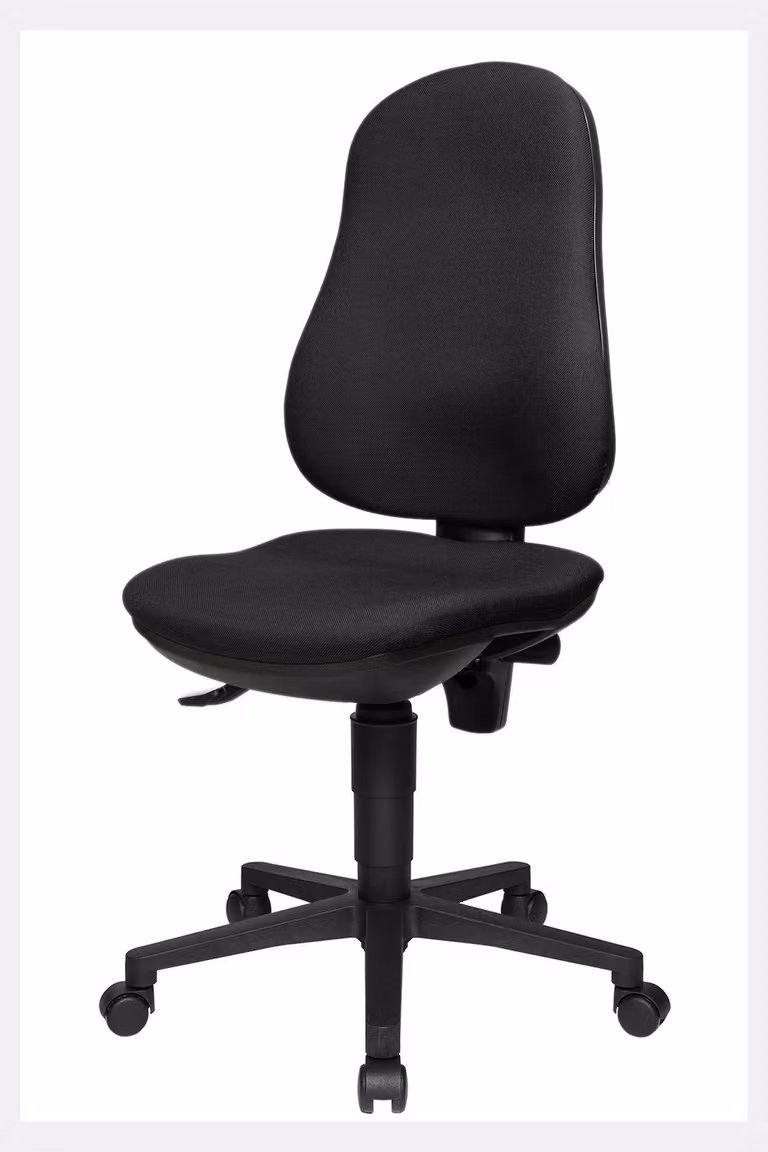 Sedia girevole da ufficio Topstar "Point 70", nera