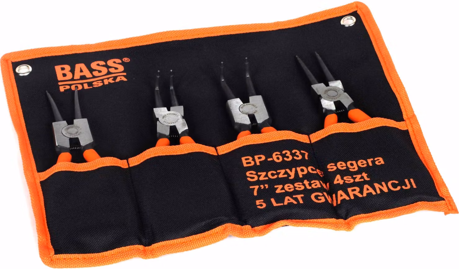 Pinza per anelli di sicurezza da 7", set da 4 pezzi