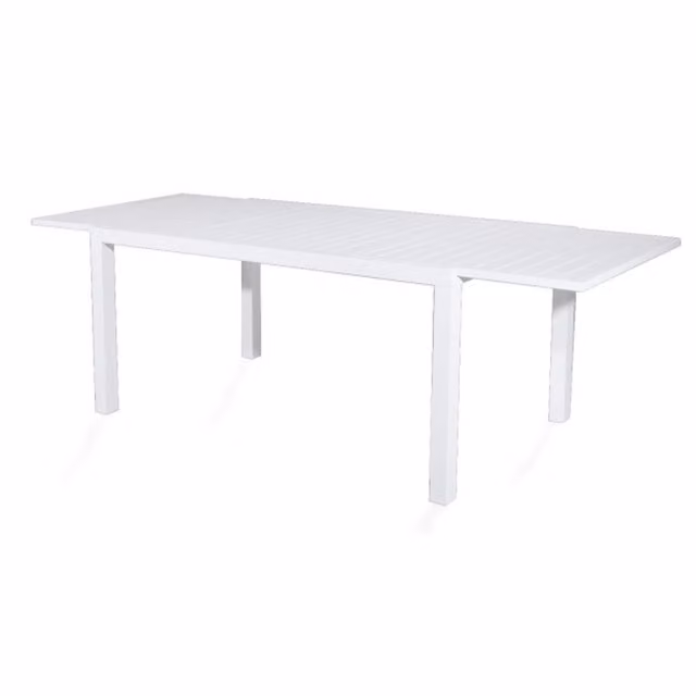 Tavolo Sardegna Bianca 160-240x100x74 cm