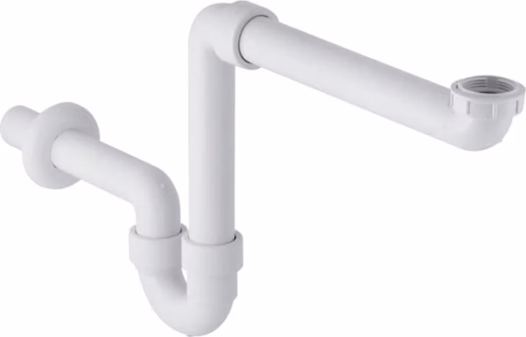 Scarico prefabbricato Geberit per lavabo in PP d 40, bianco 151107, 1 pz.