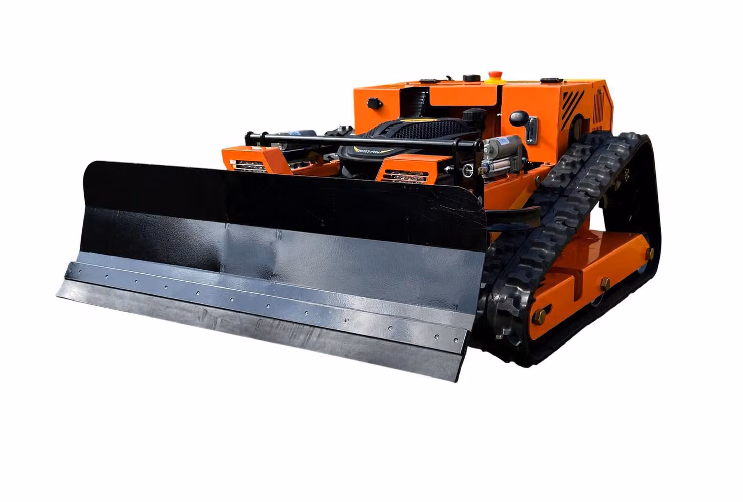 Tosaerba a motore telecomandato CW-500 Plus arancione per pendii con lama da neve