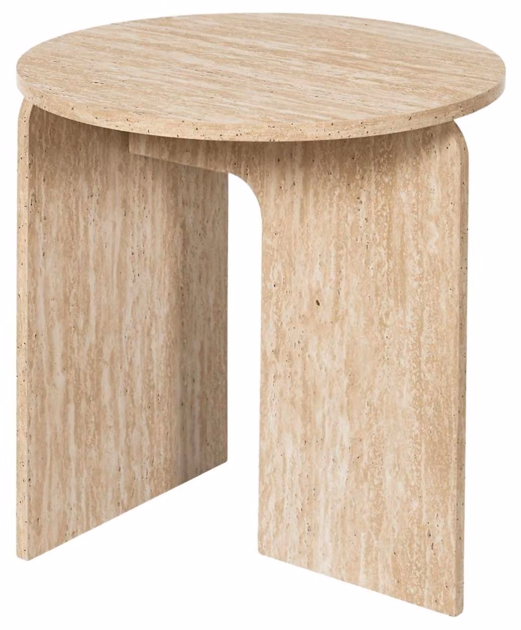 HowHomely | Tavolino da salotto - Tavolino da caffè - beige - 45 x 45 x 45 cm - moderno ed elegante - tavolino