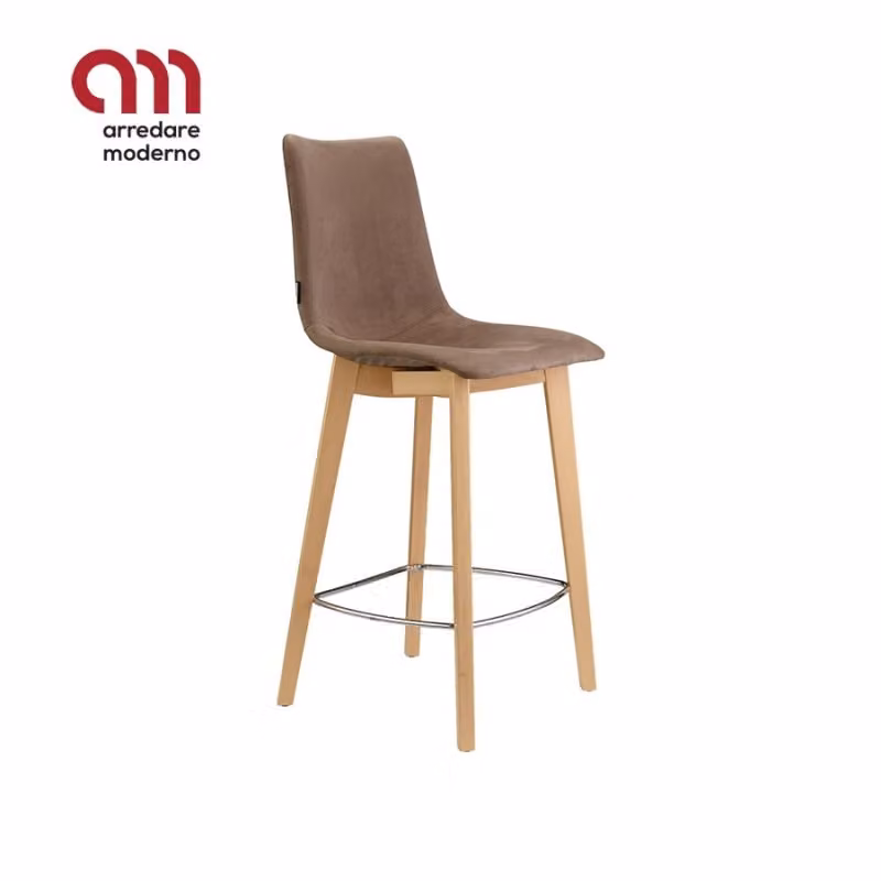 Sgabello Natural Zebra Pop h.68 Scab