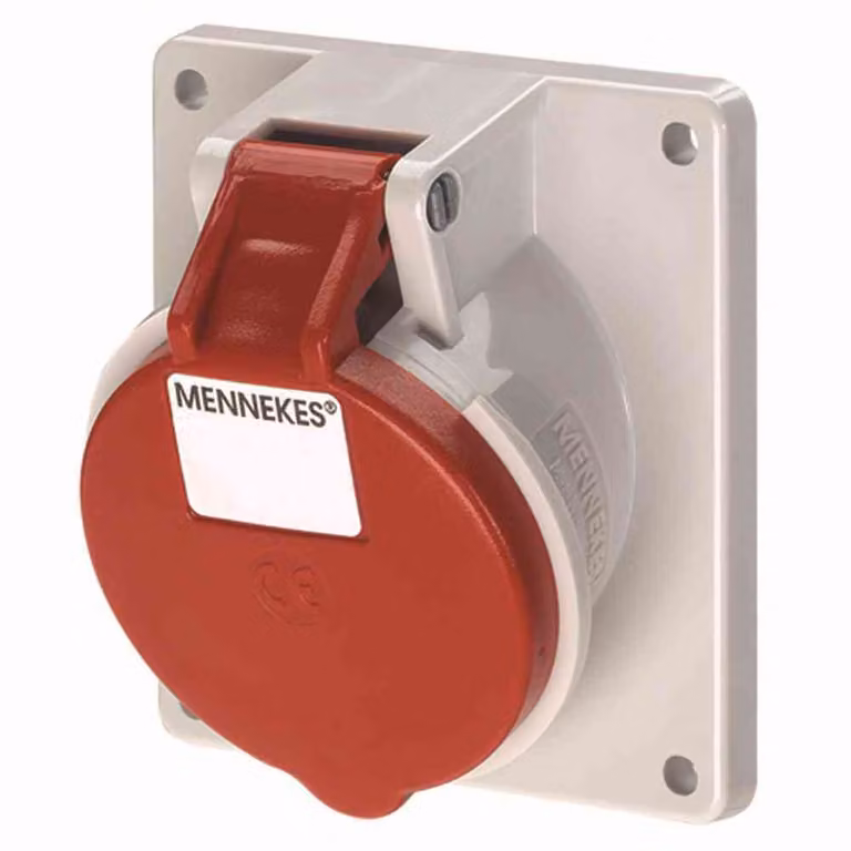 Presa aggiuntiva Mennekes TwinContact 32A,5p,6h,400V,IP44 1746
