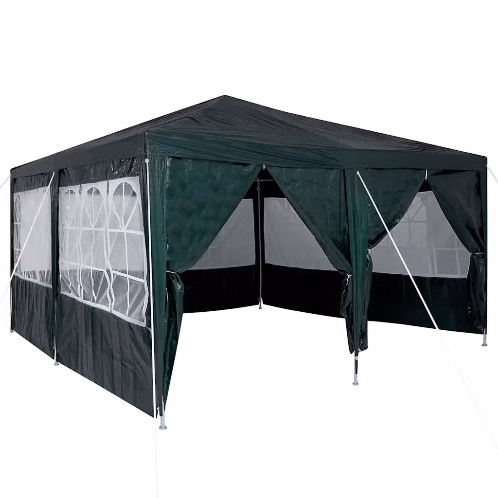 Tenda da festa Hip Verde L/P/H: 400 x 400 x 266 cm – 2