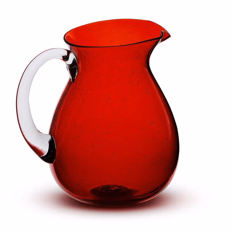 Caraffa da tavola Memento Glass in vetro, Rosso