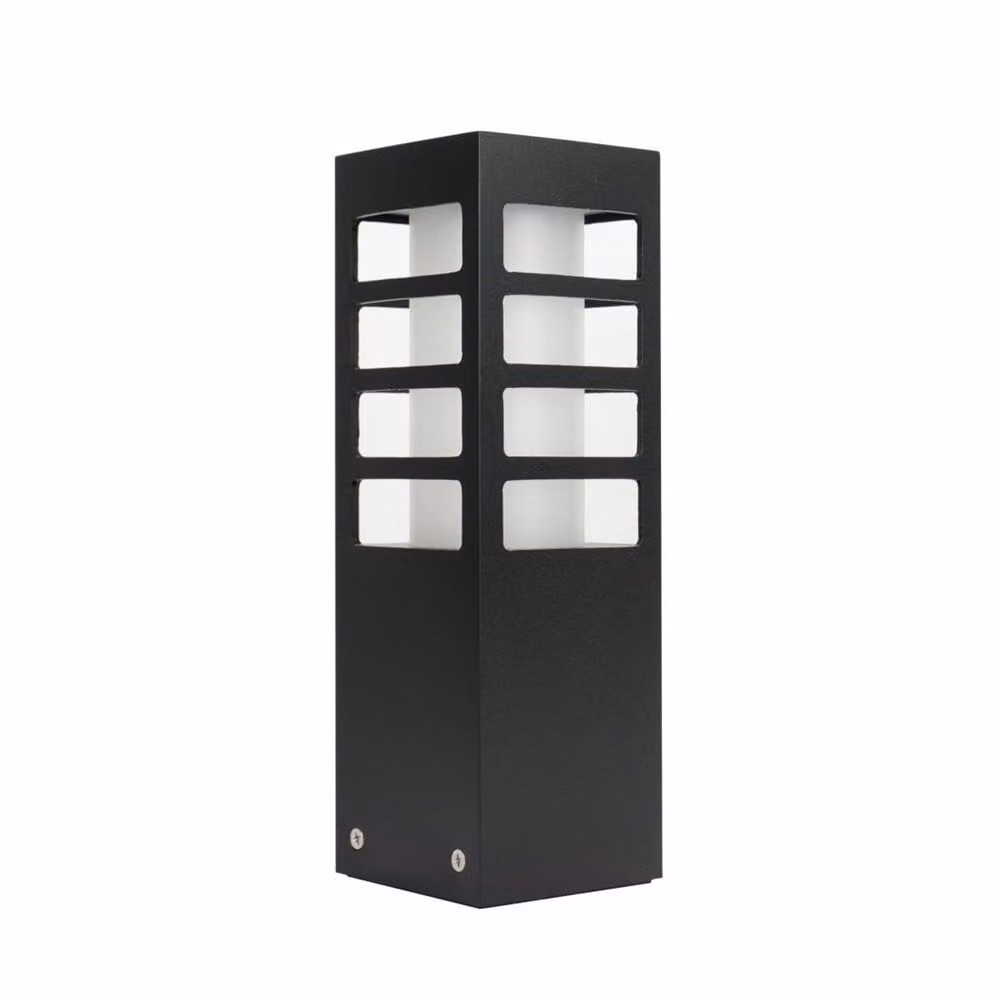 Paletto da giardino 25 cm 1xE27 nero IP54 SU-MA RADO RADO III 3 BL