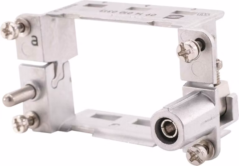 Telaio angolare HARTING, serie 10B, con connettore femmina, per cavi PE con sezione da 1 mm² a 2,5 mm² / 4 mm² a 10 mm²