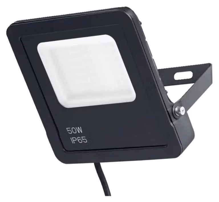 LEDVANCE WIFI Smart proiettore ad alta potenza, grigio scuro, 50W, 4000lm, luce colorata e bianca regolabile, dimmerabile, controllabile tramite app, inclusi accessori di montaggio, classe di protezione IP65, RGBW