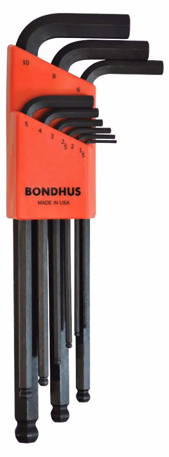 Set di chiavi a L BONDHUS 10999 (9 pezzi)