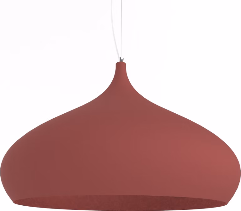 Lampada A Sospensione Calice Monocolore Opaca