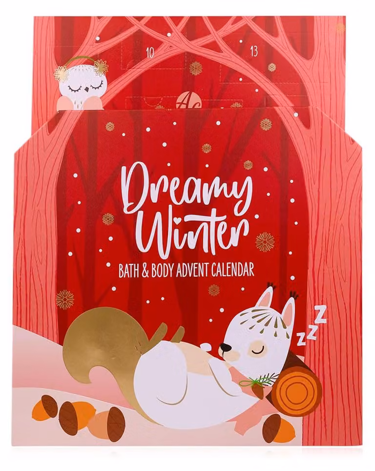 Bellezza Calendario dell'Avvento Calendario di Natale Cura del benessere Shampoo Spa Bomba da bagno