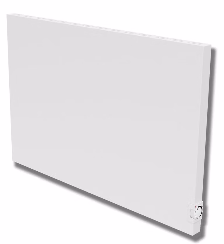 Riscaldamento a infrarossi ibrido - 1000 Watt - Bianco - Montaggio a parete - Stufa elettrica - Per uso interno
