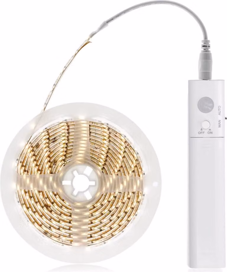 Striscia LED con sensore 1m 4xAA SOLIGHT WM56