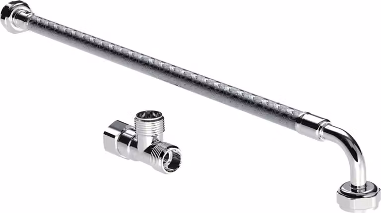 Tubo di raccordo Hansa MINIMAT 6639 cromato, 1 pz.